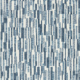 Papel pintado Juno - Azul tinta - de Clarke & Clarke. Haz clic para obtener más detalles y una descripción.