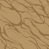Tidal Drift Wallpaper - Sand/ Gold - by Eijffinger