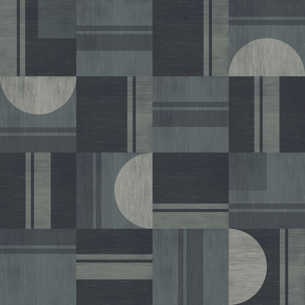Returning Home Mural - Blue - by 17 Patterns