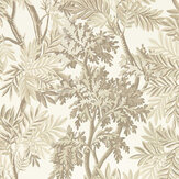Tapestry Trees Wallpaper - Raw Chocolate / Slip - by Sanderson. Click for more details and a description.