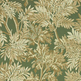 Tapestry Trees Wallpaper - Woodland Green - by Sanderson. Click for more details and a description.
