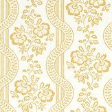 Aubrey Wallpaper - Wild Honey - by Sanderson