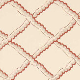 Rye Wallpaper - Berry / Pink Clay - by Sanderson. Click for more details and a description.
