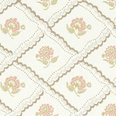 Fairdown Wallpaper - Chocolate / Putty - by Sanderson. Click for more details and a description.