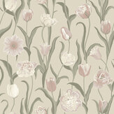 La Belle Epoque Wallpaper - Nude - by Boråstapeter