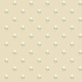 Anemone Wallpaper - Ochre - by Boråstapeter