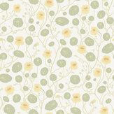 Krasse Wallpaper - Yellow - by Boråstapeter