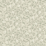 Klöver Wallpaper - Taupe - by Boråstapeter