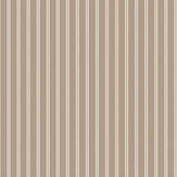 Pärlrand Wallpaper - Terracotta - by Boråstapeter