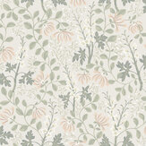 Trädgårdsfröjd Wallpaper - Taupe - by Boråstapeter