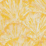 Kyoto Serenity Wallpaper - Yellow - by Metropolitan Stories