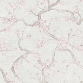 Spanish Cherry Wallpaper - Taupe - by Metropolitan Stories