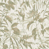 Cloudy Forest Wallpaper - Sage - by Metropolitan Stories