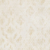 Versailles Damask Wallpaper - Beige - by Metropolitan Stories