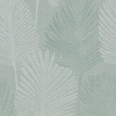 Madeira Leaves Wallpaper - Duck Egg - by Metropolitan Stories
