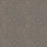 Marigold Wallpaper - Charcoal - by William Morris at Home