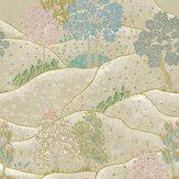 Whimsy Scene Mural - Taupe - by Grandeco