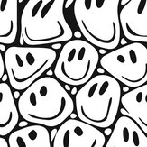 Winkey Mural - Black / White - by Grandeco