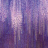 Panoramique Wisteria Mural - Violet - Grandeco