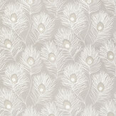 Orlena Fabric - Gilver/Pewter - by Harlequin