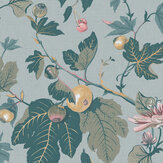 Papier peint Craftwork Trail  - Bleu ciel - Graham & Brown