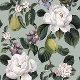 Pendula Wallpaper - Aqua - by Albany