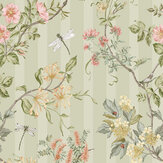 Camberley Wallpaper - Sage - by Albany
