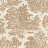 Blenheim Wallpaper - Rust - by Albany