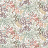 Papier peint Hothouse - Lichen / rosé - Osborne & Little
