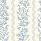 Pipkin Stripe Wallpaper - Neutral / Blue - by Albany. Click for more details and a description.