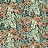 Papier peint Hothouse - Charbon de bois / pin - Osborne & Little