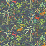 Papier peint Salento - Minuit / pomme - Osborne & Little