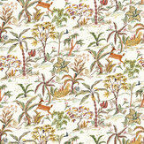 Papier peint Salento - Olive / terracotta - Osborne & Little