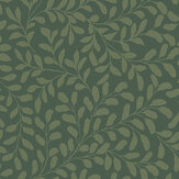 Papier peint Gilded Leaf  - Olive - Graham & Brown