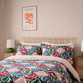 Willow Tree Cover Set Duvet Cover - Berry - by Scion