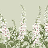 Foxglove Mural - Sage  - by Graham & Brown