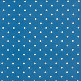 Tejido Dotty - Cobalto - de Clarke & Clarke. Haz clic para obtener más detalles y una descripción.