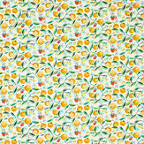 Orange Blossom Fabric - Citron - by Clarke & Clarke. Click for more details and a description.