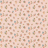 Rosebud Fabric - Blush - by Clarke & Clarke. Click for more details and a description.