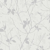 Belle Wallpaper - Silver / Pearl - by Boutique. Click for more details and a description.