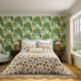 Anaar bedding set  Duvet Cover - Woad - by Sanderson. Click for more details and a description.
