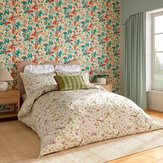 Arils Garden bedding set  Duvet Cover - Olive & Mulberry - by Sanderson