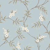 Papel pintado Floral Tree - Azul - de Boråstapeter. Haz clic para obtener más detalles y una descripción.