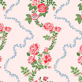 Rose Flutter Wallpaper - Pink - by Cath Kidston 