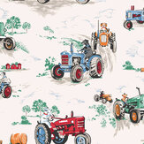 Tractor Wallpaper - Multi coloured - by Cath Kidston 