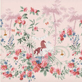 Colourful Life Mural - Pink - by Cath Kidston 