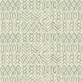 Chimneys Wallpaper - Aqua - by G P & J Baker. Click for more details and a description.