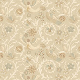 Royal Court Wallpaper - Parchment - by G P & J Baker