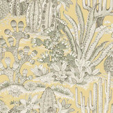 Lotus Land Cacti Wallpaper - Sunshine - by York