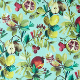 Fruta Wallpaper - Mineral - by Clarke & Clarke